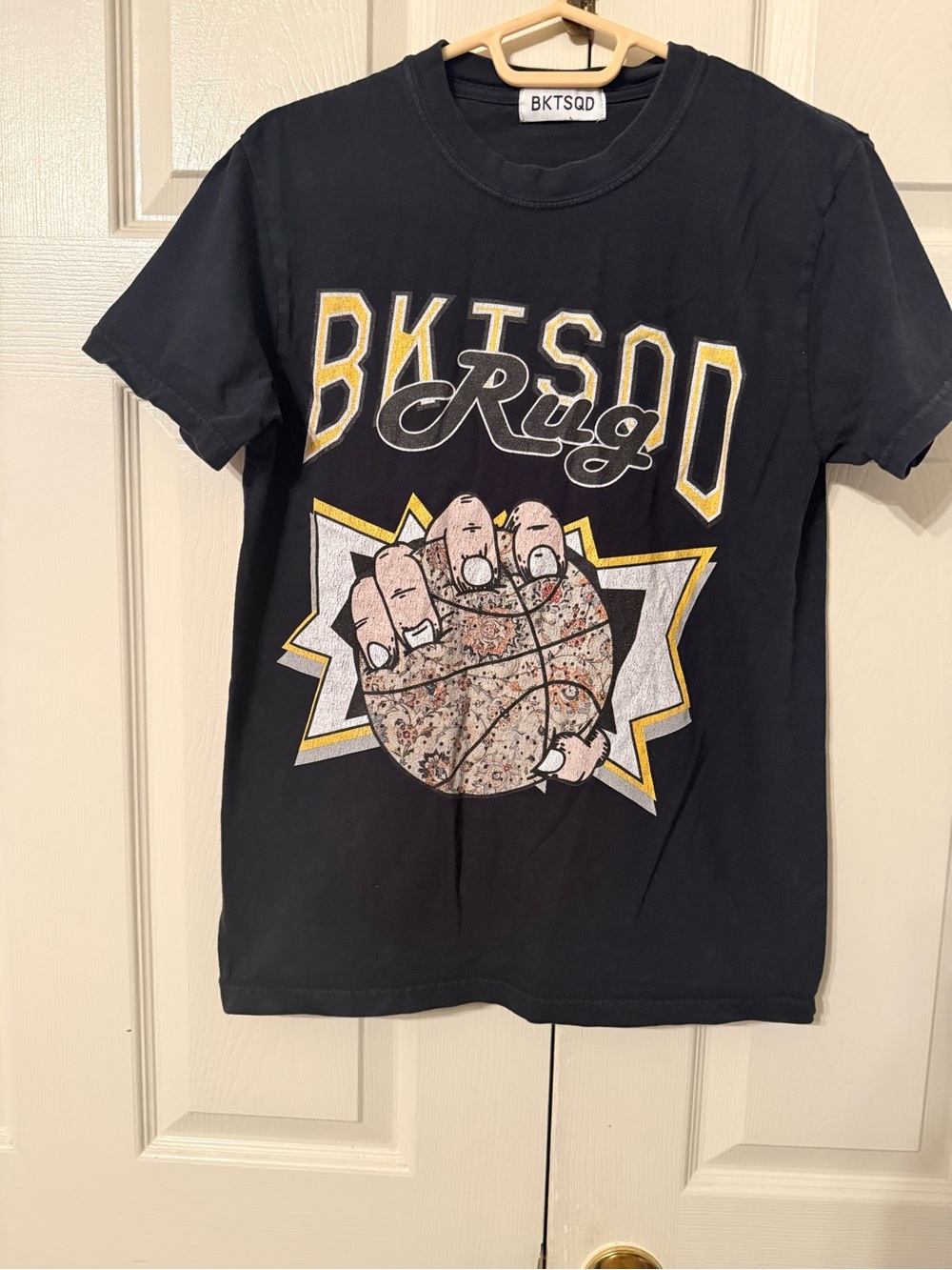 Men's Black Graphic Basketball Tee